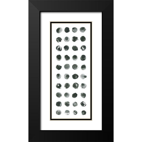 Markmaking Panel I Black Modern Wood Framed Art Print with Double Matting by Averinos, Melissa