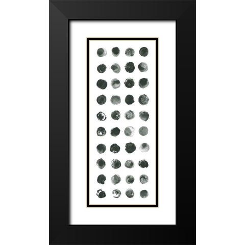 Markmaking Panel II Black Modern Wood Framed Art Print with Double Matting by Averinos, Melissa