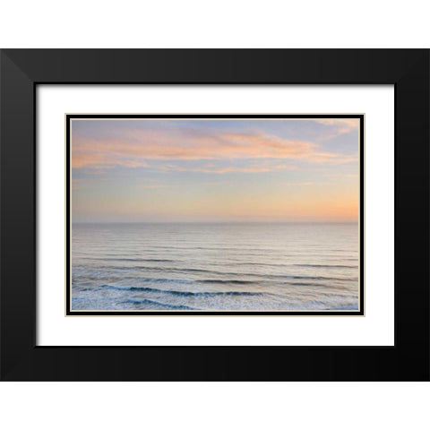 Del Norte Coast Black Modern Wood Framed Art Print with Double Matting by Majchrowicz, Alan