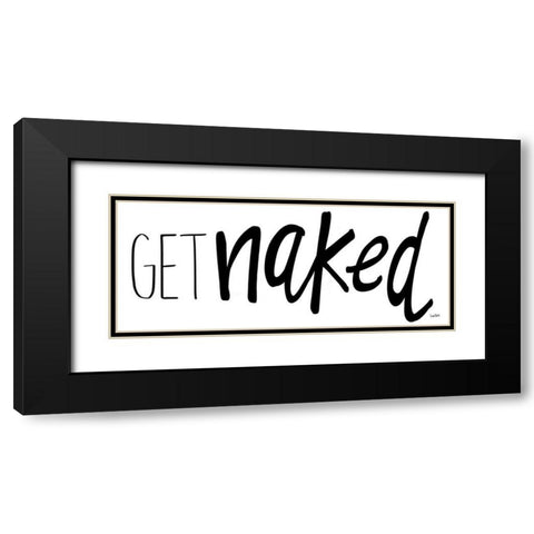 Bathroom Etiquette VIII Black Modern Wood Framed Art Print with Double Matting by York, Leah