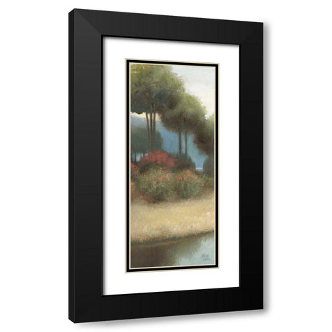 By the Waterways I Crop I Black Modern Wood Framed Art Print with Double Matting by Wiens, James