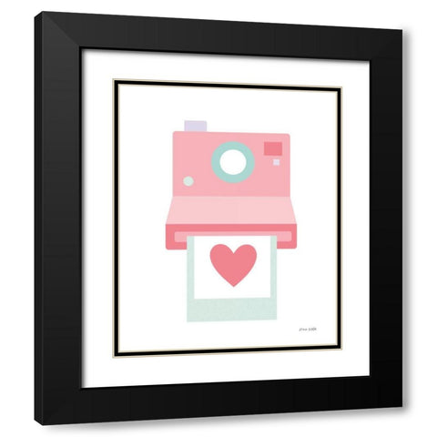 Camera Shy I Black Modern Wood Framed Art Print with Double Matting by Kelle, Ann