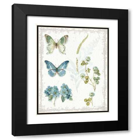 My Greenhouse Botanical IV No Words Black Modern Wood Framed Art Print with Double Matting by Audit, Lisa