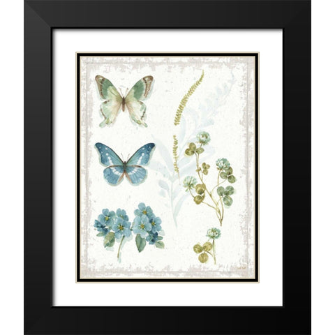 My Greenhouse Botanical IV No Words Black Modern Wood Framed Art Print with Double Matting by Audit, Lisa