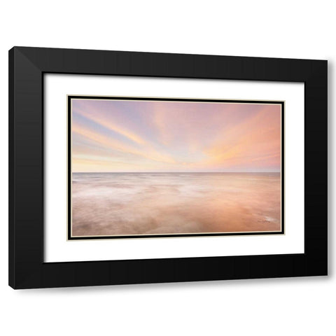 Lake Superior Sky I Black Modern Wood Framed Art Print with Double Matting by Majchrowicz, Alan