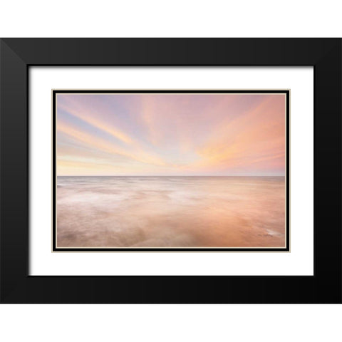 Lake Superior Sky I Black Modern Wood Framed Art Print with Double Matting by Majchrowicz, Alan