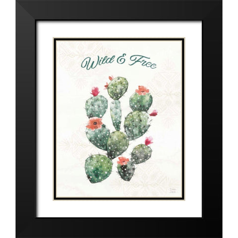 Sweet Southwest X Black Modern Wood Framed Art Print with Double Matting by June, Dina