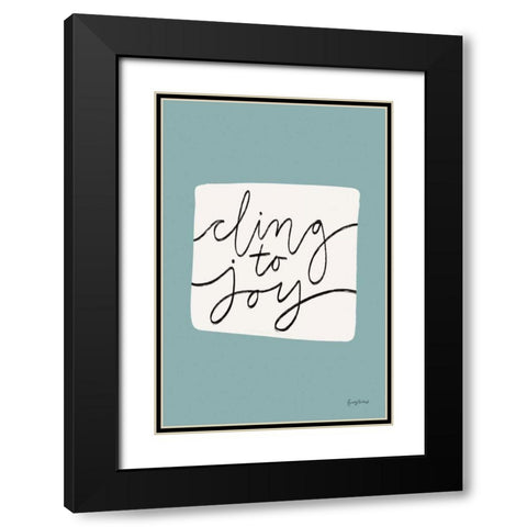 Calm Home I Black Modern Wood Framed Art Print with Double Matting by Thorns, Becky