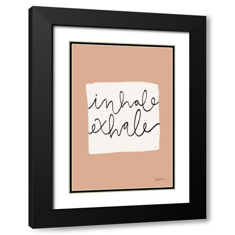 Calm Home III Black Modern Wood Framed Art Print with Double Matting by Thorns, Becky