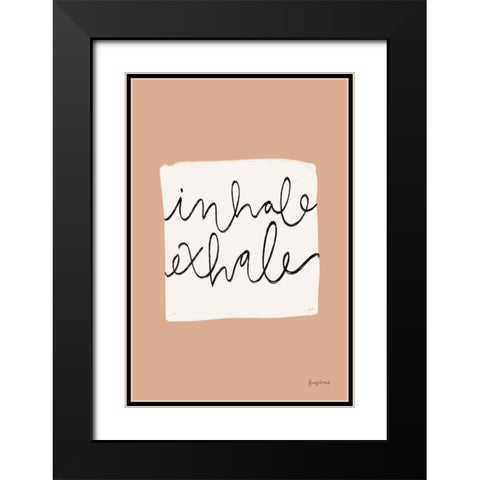 Calm Home III Black Modern Wood Framed Art Print with Double Matting by Thorns, Becky