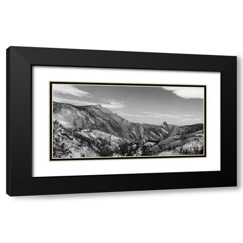 Yosemite III Black Modern Wood Framed Art Print with Double Matting by Eichman, Andre