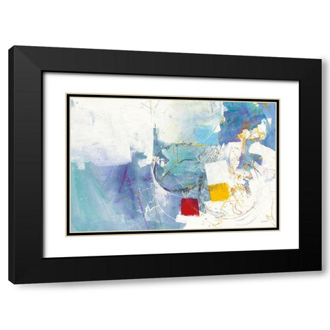 Breakout I Black Modern Wood Framed Art Print with Double Matting by Schick, Mike