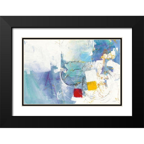 Breakout I Black Modern Wood Framed Art Print with Double Matting by Schick, Mike