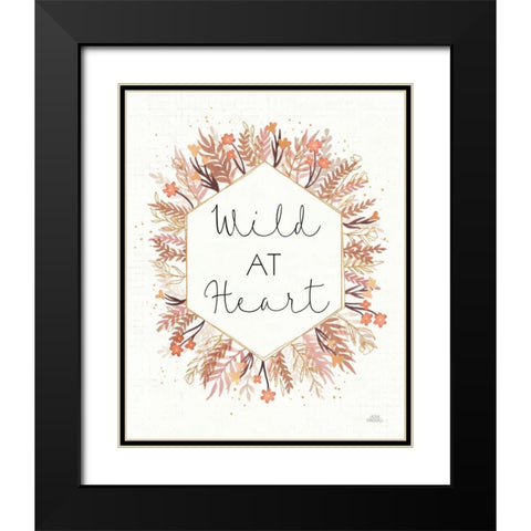 Desert Blooms III Black Modern Wood Framed Art Print with Double Matting by Marshall, Laura