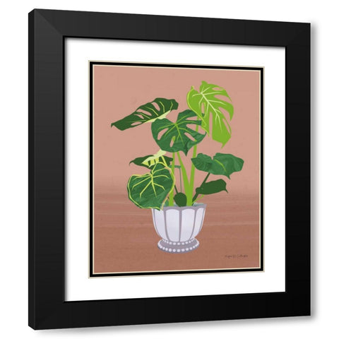 The Great Indoors V Black Modern Wood Framed Art Print with Double Matting by Gallagher, Megan