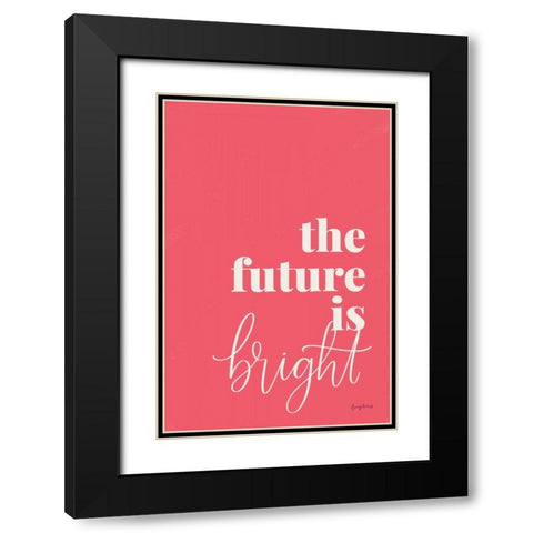 Bright Home IV Black Modern Wood Framed Art Print with Double Matting by Thorns, Becky