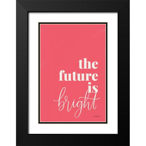 Bright Home IV Black Modern Wood Framed Art Print with Double Matting by Thorns, Becky