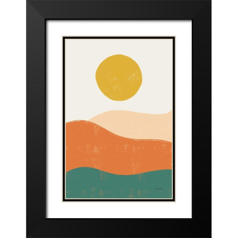 Sun Chaser I Black Modern Wood Framed Art Print with Double Matting by Thorns, Becky