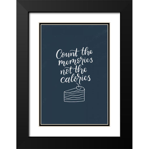 Kitchen Words IV Black Modern Wood Framed Art Print with Double Matting by Thorns, Becky