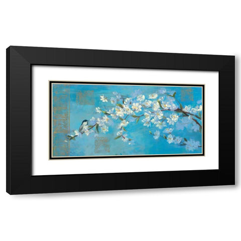 Flowering Branches Black Modern Wood Framed Art Print with Double Matting by Rowan, Carol