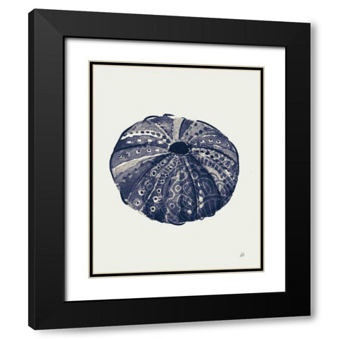 Ocean Finds VII Navy Black Modern Wood Framed Art Print with Double Matting by Brissonnet, Daphne