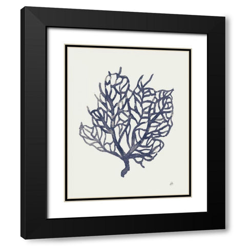 Ocean Finds XIV Navy Black Modern Wood Framed Art Print with Double Matting by Brissonnet, Daphne