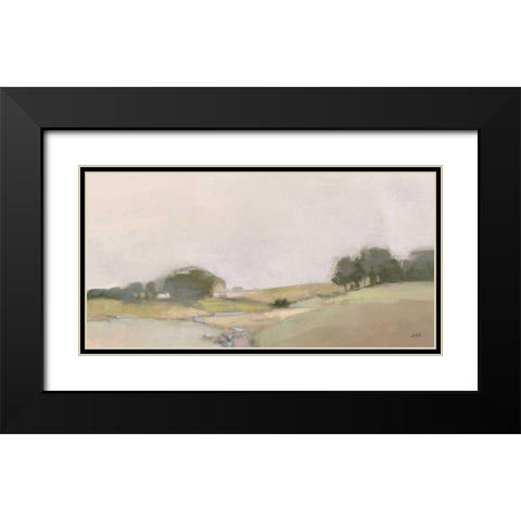 Dream Valley II Neutral Crop Black Modern Wood Framed Art Print with Double Matting by Purinton, Julia