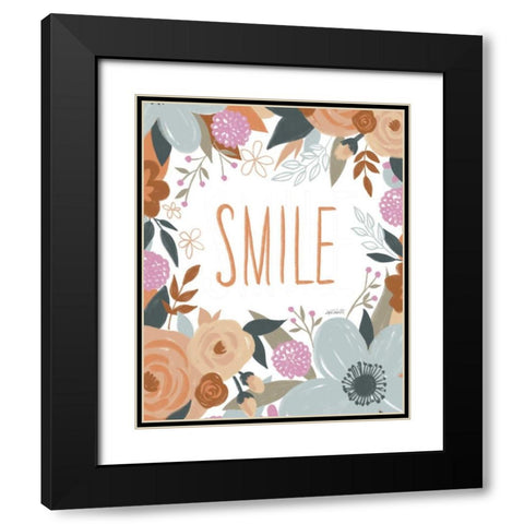 Happy Thoughts III Black Modern Wood Framed Art Print with Double Matting by Tavoletti, Anne