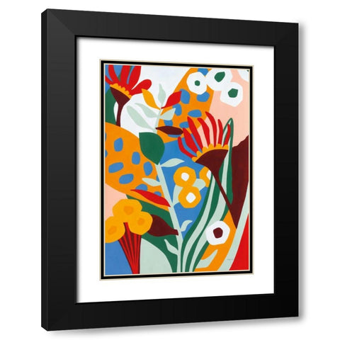 Tragedy Black Modern Wood Framed Art Print with Double Matting by Gallagher, Megan