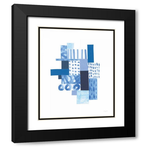 Build Me Up I Black Modern Wood Framed Art Print with Double Matting by Prahl, Courtney