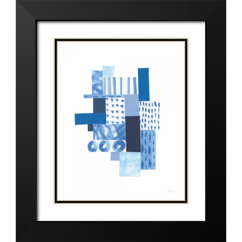Build Me Up I Black Modern Wood Framed Art Print with Double Matting by Prahl, Courtney