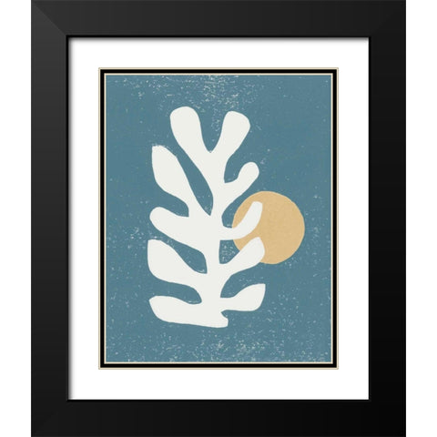 Matisse Homage II Black Modern Wood Framed Art Print with Double Matting by Hershey, Moira
