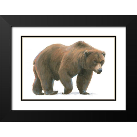 Northern Wild  I Black Modern Wood Framed Art Print with Double Matting by Wiens, James