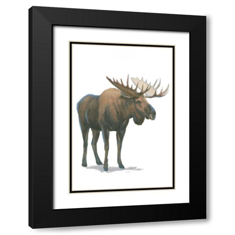 Northern Wild VI Black Modern Wood Framed Art Print with Double Matting by Wiens, James