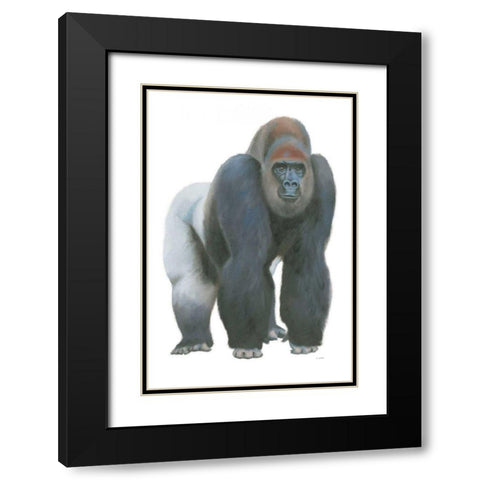 Wild and Free II Black Modern Wood Framed Art Print with Double Matting by Wiens, James