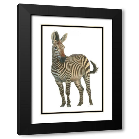 Wild and Free VI Black Modern Wood Framed Art Print with Double Matting by Wiens, James