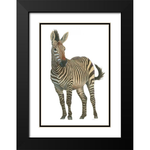 Wild and Free VI Black Modern Wood Framed Art Print with Double Matting by Wiens, James