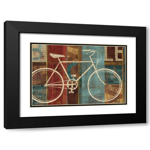 Breaking Away Black Modern Wood Framed Art Print with Double Matting by Mullan, Michael