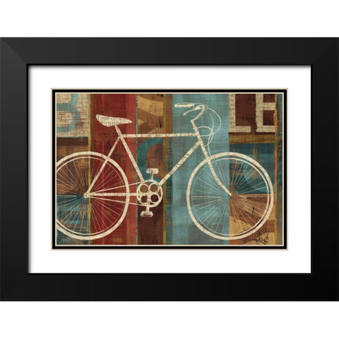 Breaking Away Black Modern Wood Framed Art Print with Double Matting by Mullan, Michael