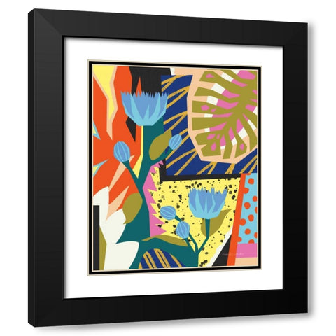 Born in the 80s Black Modern Wood Framed Art Print with Double Matting by Gallagher, Megan