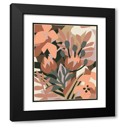 Limited Results Sedona Black Modern Wood Framed Art Print with Double Matting by Gallagher, Megan