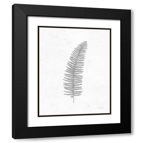 Soft Summer Sketches I Blue Black Modern Wood Framed Art Print with Double Matting by Wiens, James