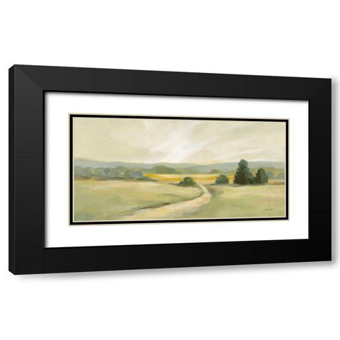 Sage Hills Black Modern Wood Framed Art Print with Double Matting by Vassileva, Silvia