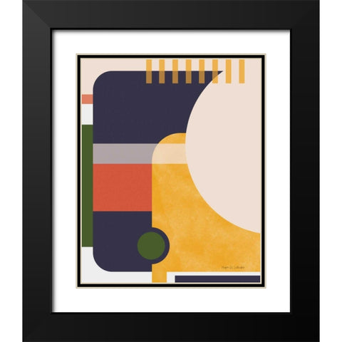 Modern Glam I Black Modern Wood Framed Art Print with Double Matting by Gallagher, Megan