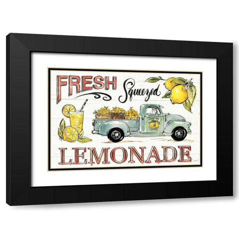 Lemonade Stand I Black Modern Wood Framed Art Print with Double Matting by Tavoletti, Anne