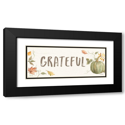 Happy Harvest IX Black Modern Wood Framed Art Print with Double Matting by Vassileva, Silvia
