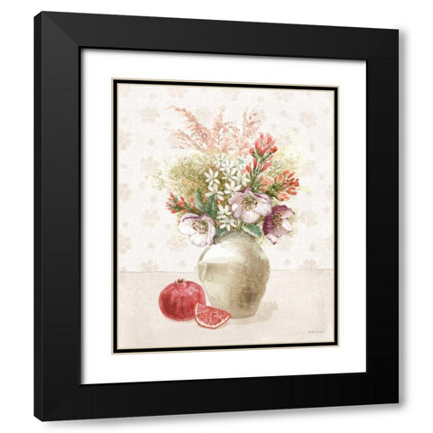 Cottage Charm II Black Modern Wood Framed Art Print with Double Matting by Grove, Beth