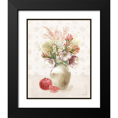 Cottage Charm II Black Modern Wood Framed Art Print with Double Matting by Grove, Beth