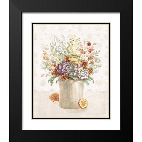 Cottage Charm III Black Modern Wood Framed Art Print with Double Matting by Grove, Beth