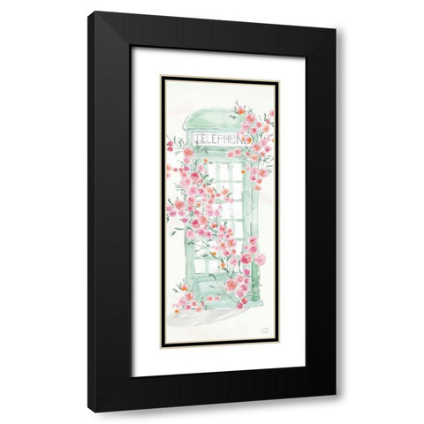 World Tour V Black Modern Wood Framed Art Print with Double Matting by June, Dina